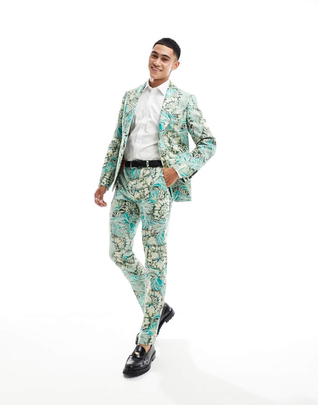 Twisted Tailor morris floral suit jacket Product Image