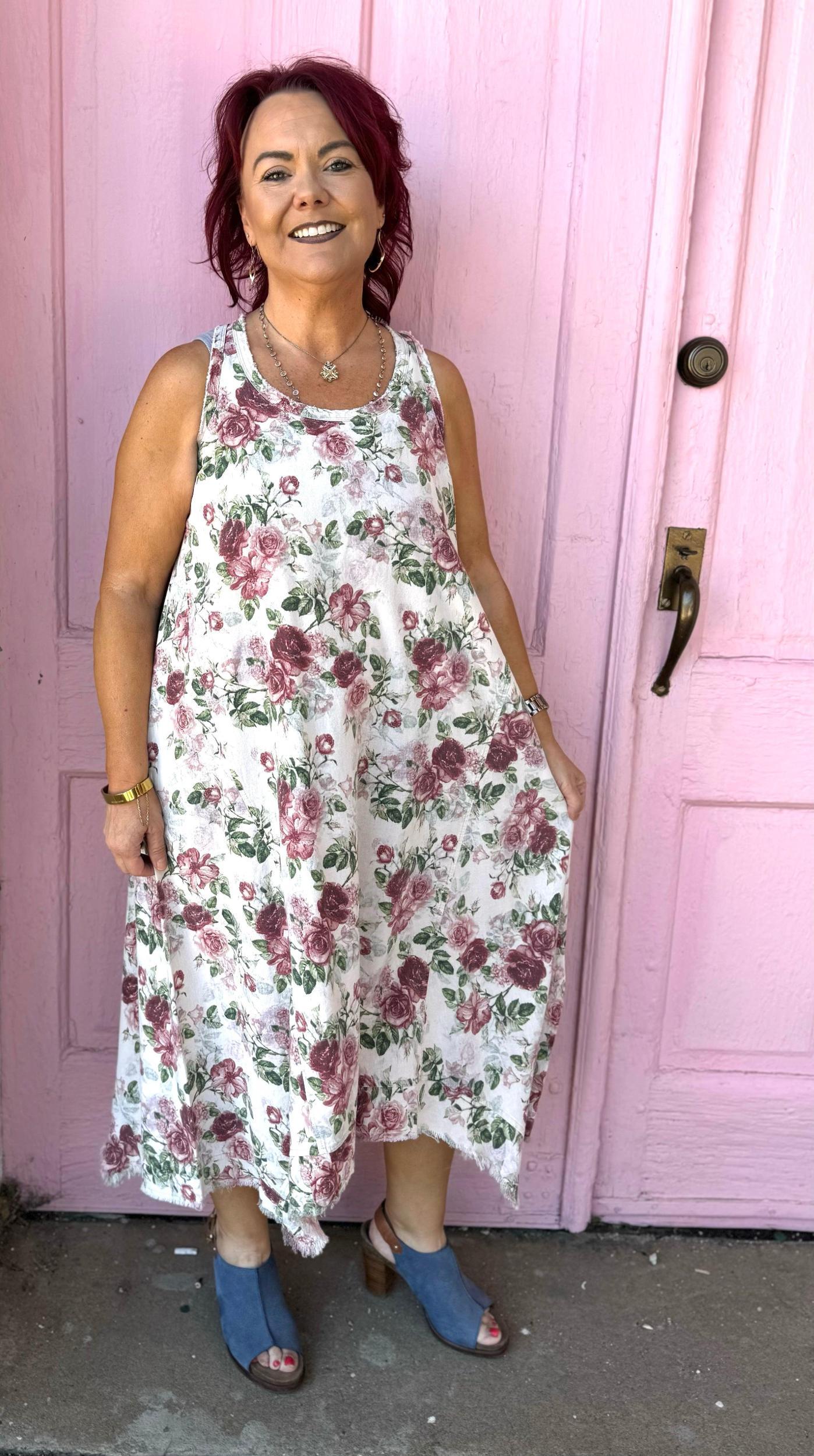 Ralston Fruitful Endeavors Tank Dress by Jaded Gypsy Product Image