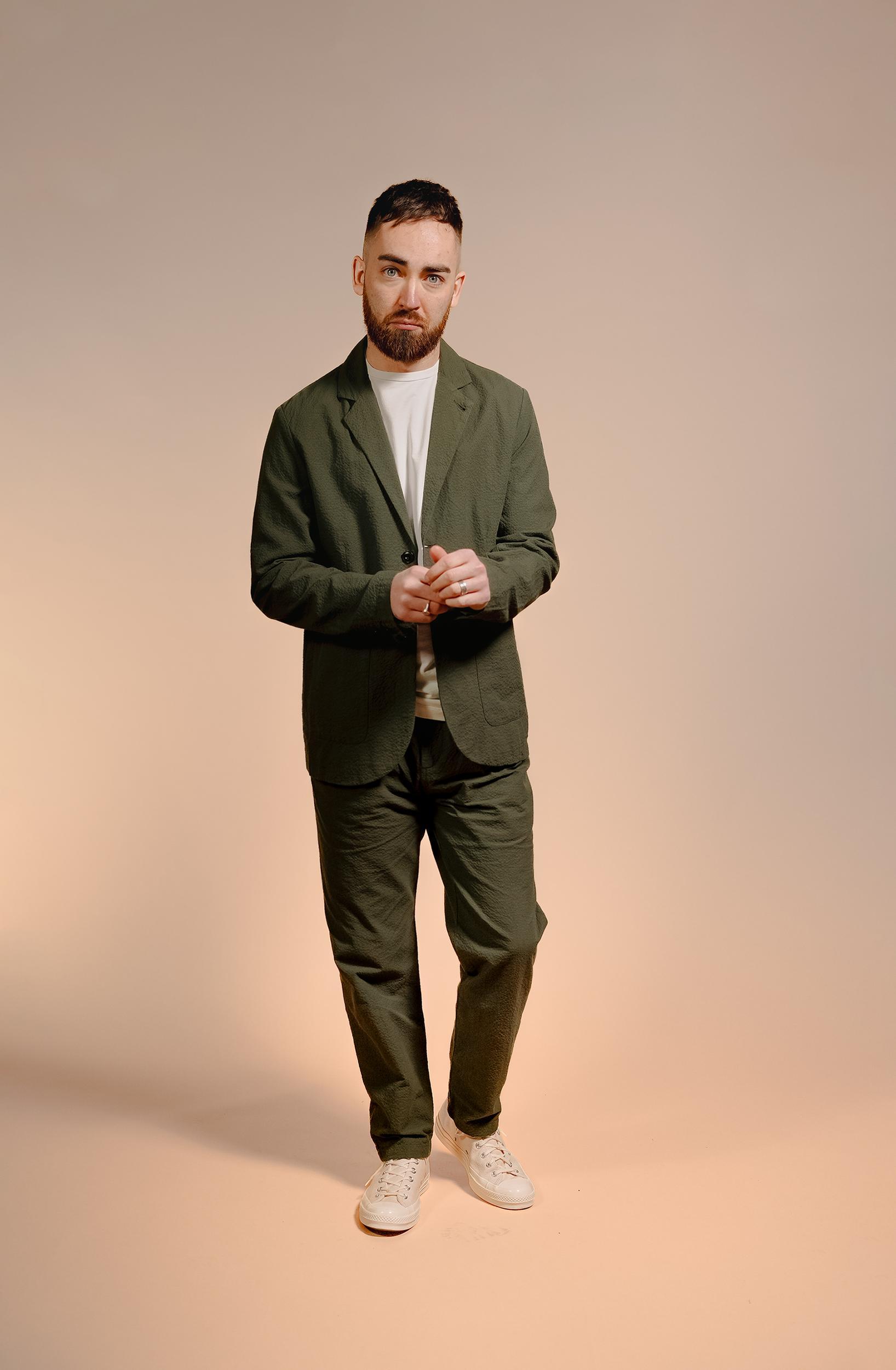 Archive Seersucker Casual Jacket Product Image