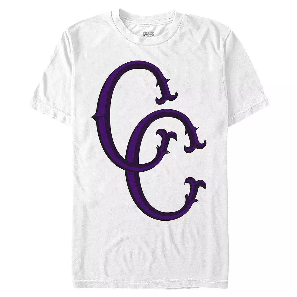 Men's Crooks And Castle C's Graphic Tee, Size: XL, White Product Image