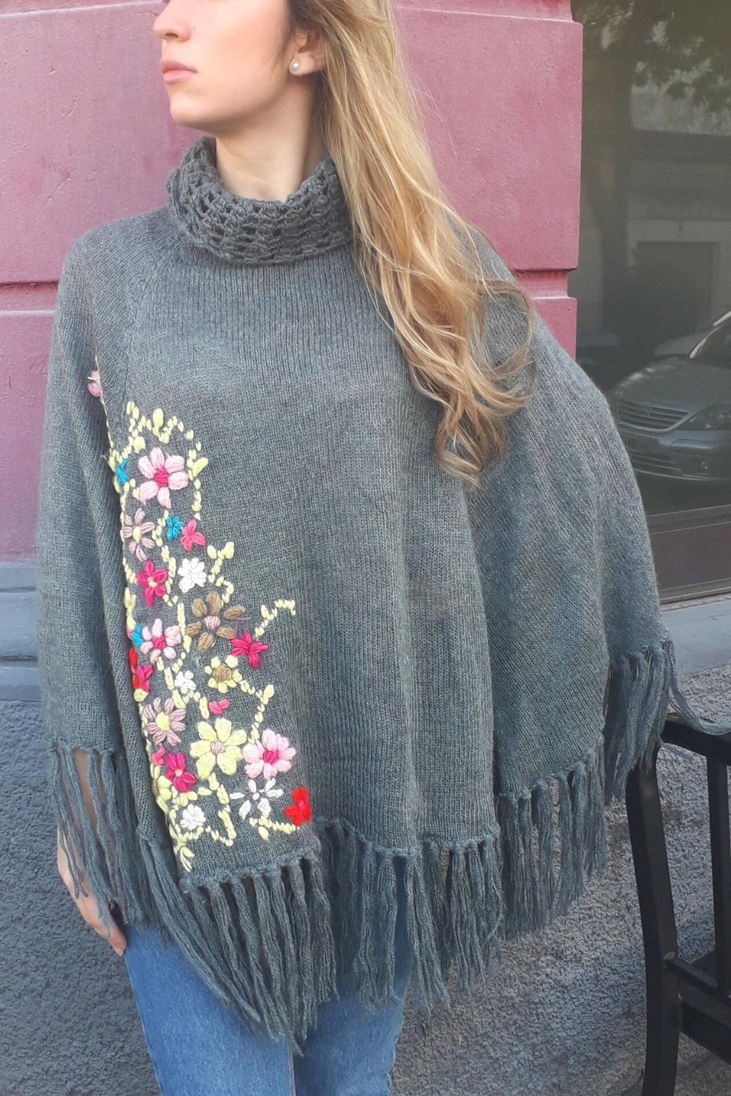 Poncho Embroidery Product Image