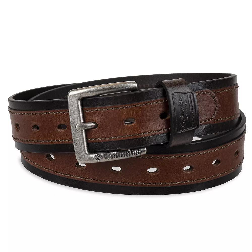 Mens Columbia Fully Adjustable Casual Leather Belt, Regular and Big & Tall Product Image