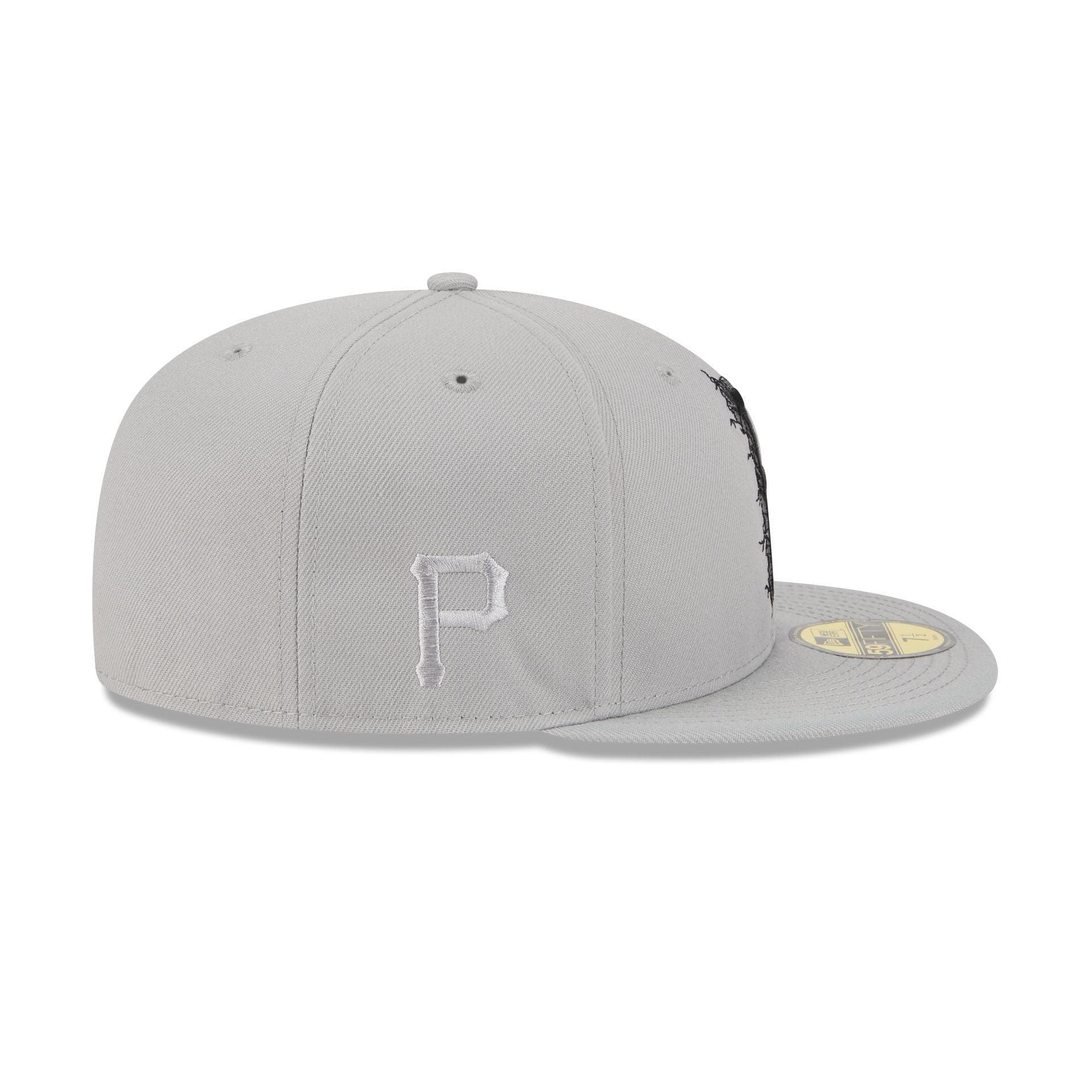 Los Angeles Dodgers Cracked Cement 59FIFTY Fitted Hat Male Product Image