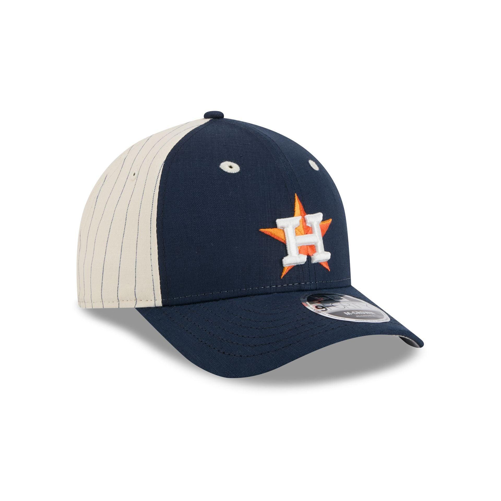 Texas Rangers Linen 9FORTY M-Crown Snapback Hat Male Product Image
