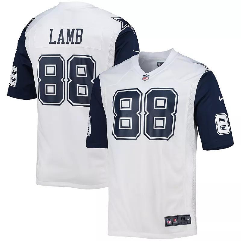 Men's Nike CeeDee Lamb White Dallas Cowboys Alternate Game Jersey, Size: XL Product Image