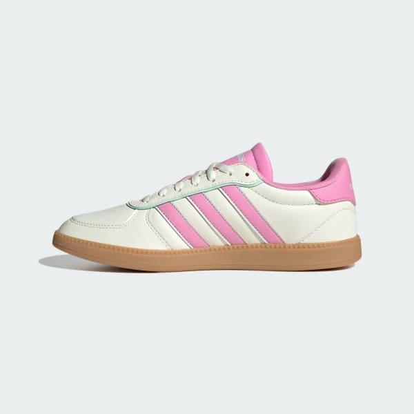 adidas Breaknet Sleek Shoes Core White 6 Womens Product Image