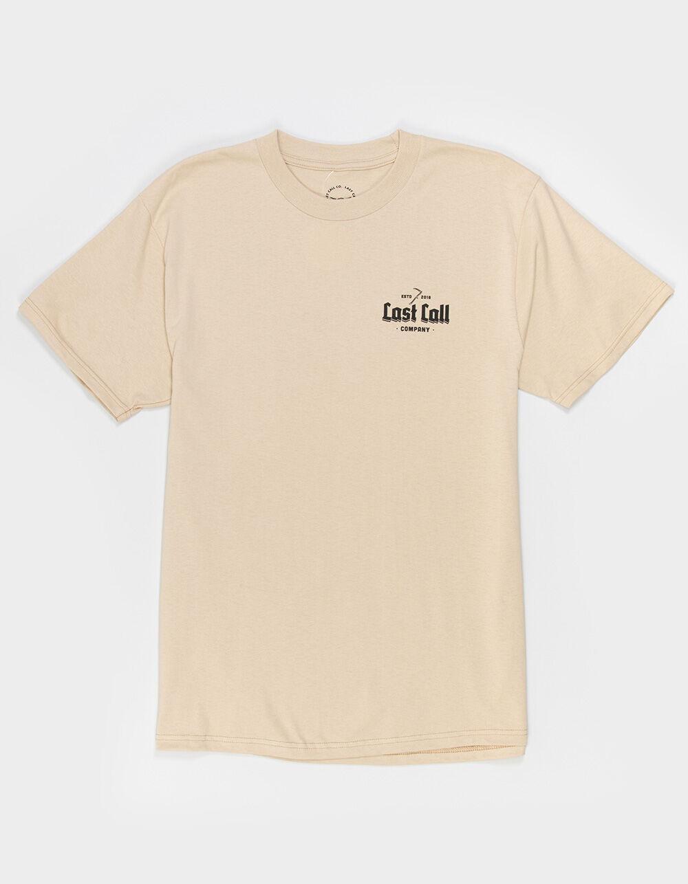 LAST CALL CO. Dark and Stormy Mens Tee - SAND Product Image