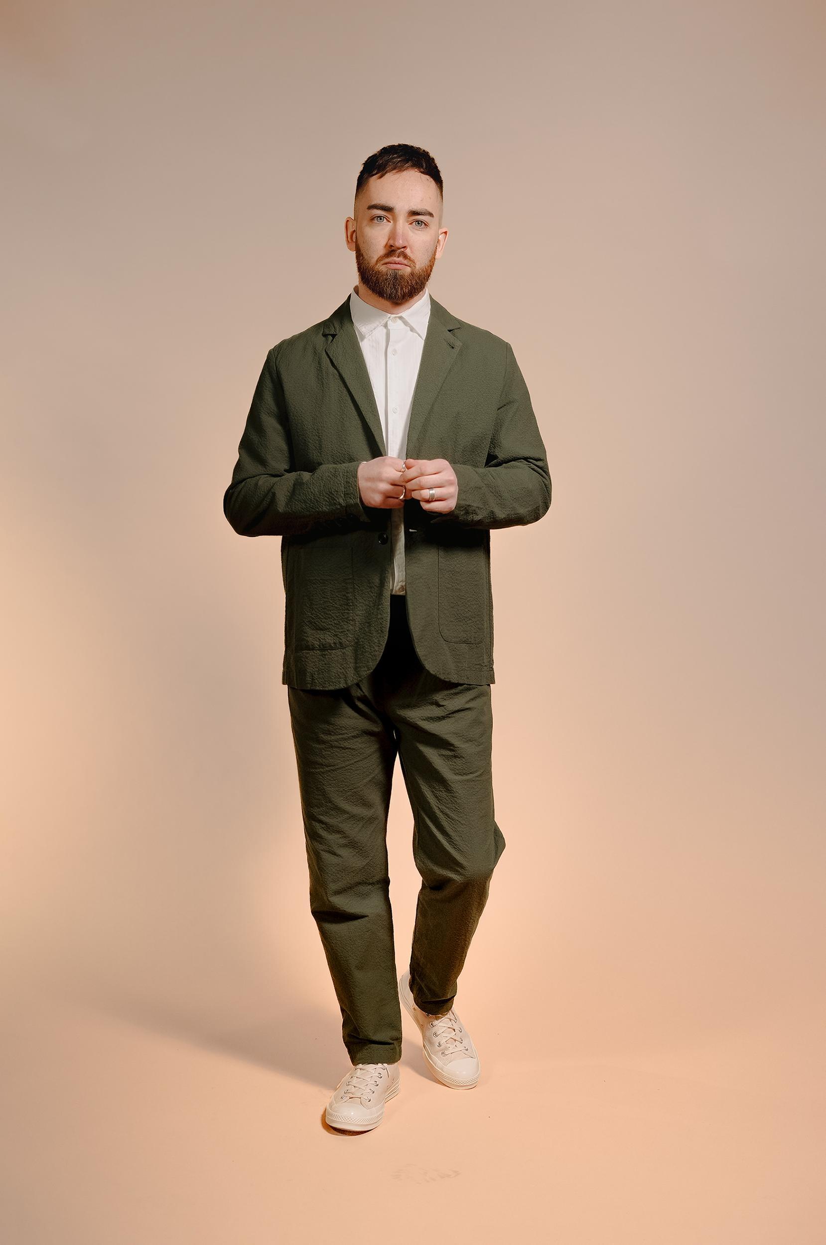 Archive Seersucker Casual Jacket Product Image
