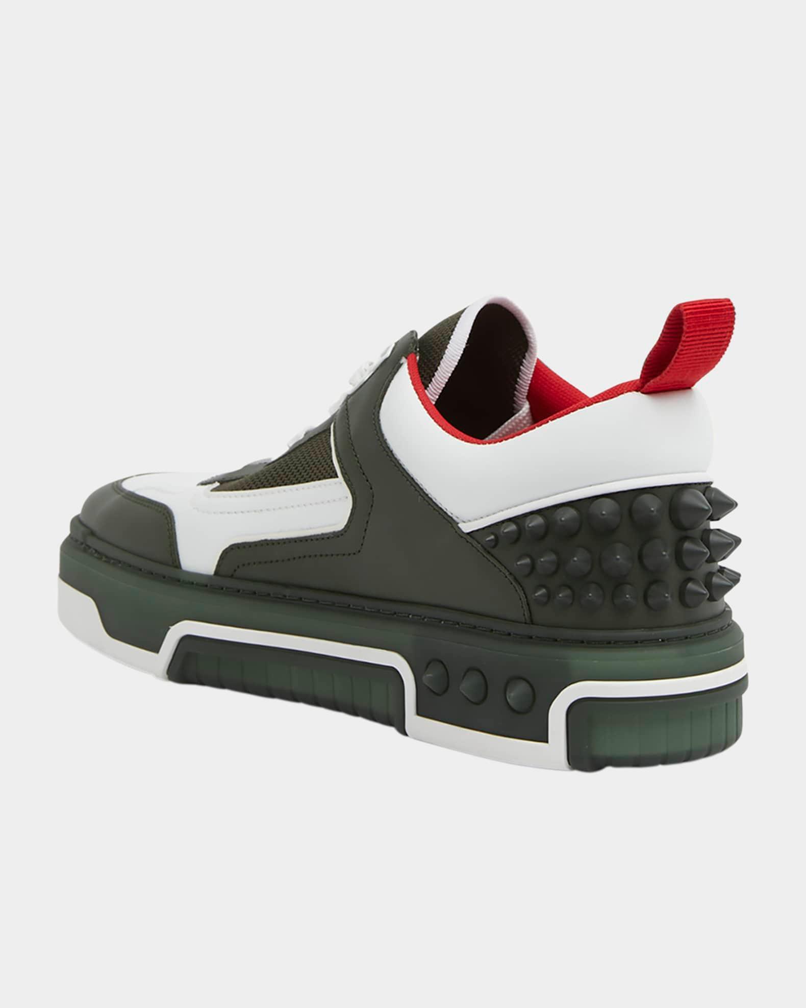Men's Astroloubi Bicolor Leather Low-Top Sneakers Product Image