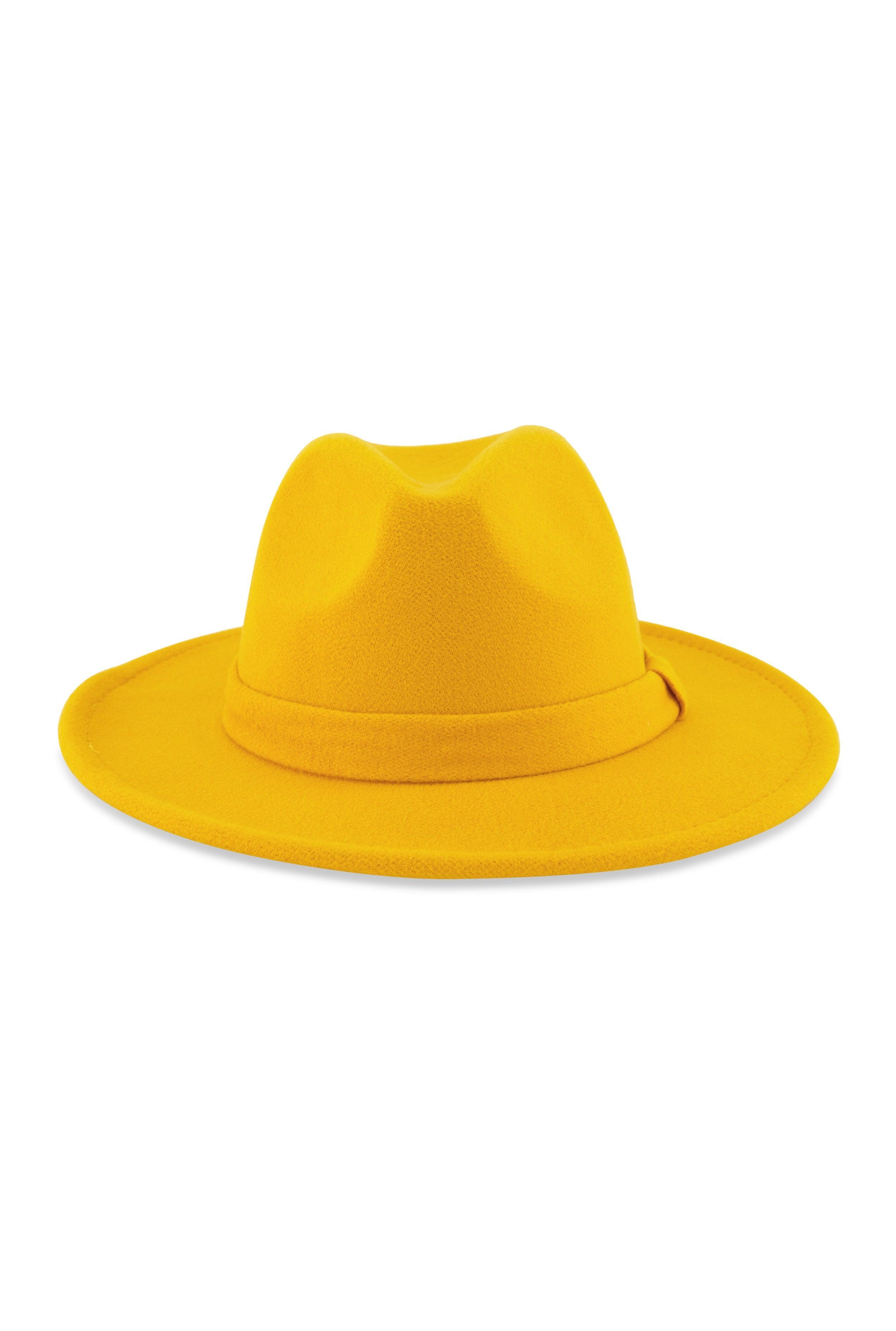 Solid Felt Fedora Female Product Image