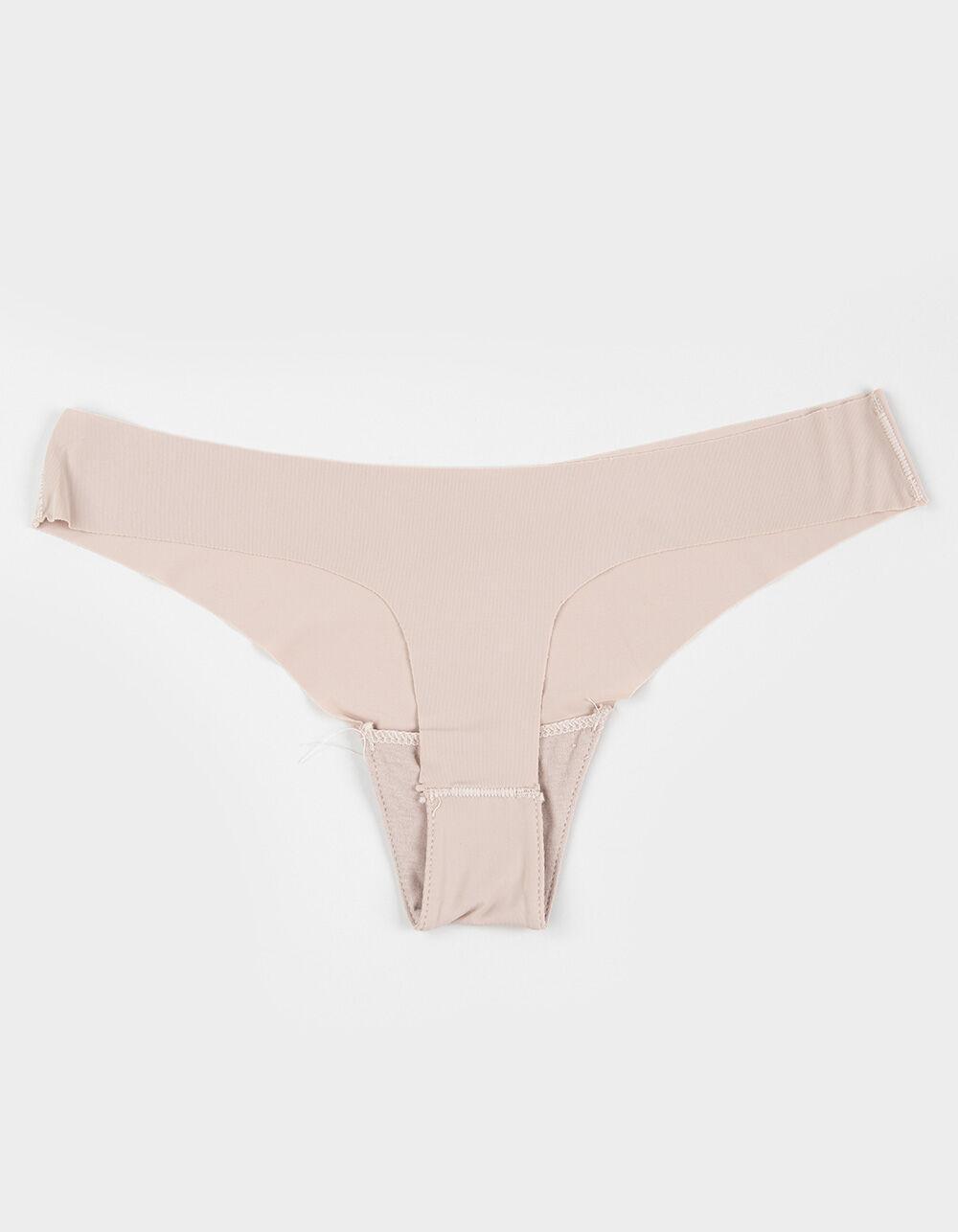 FULL TILT Lasercut Thong - TAUPE Product Image