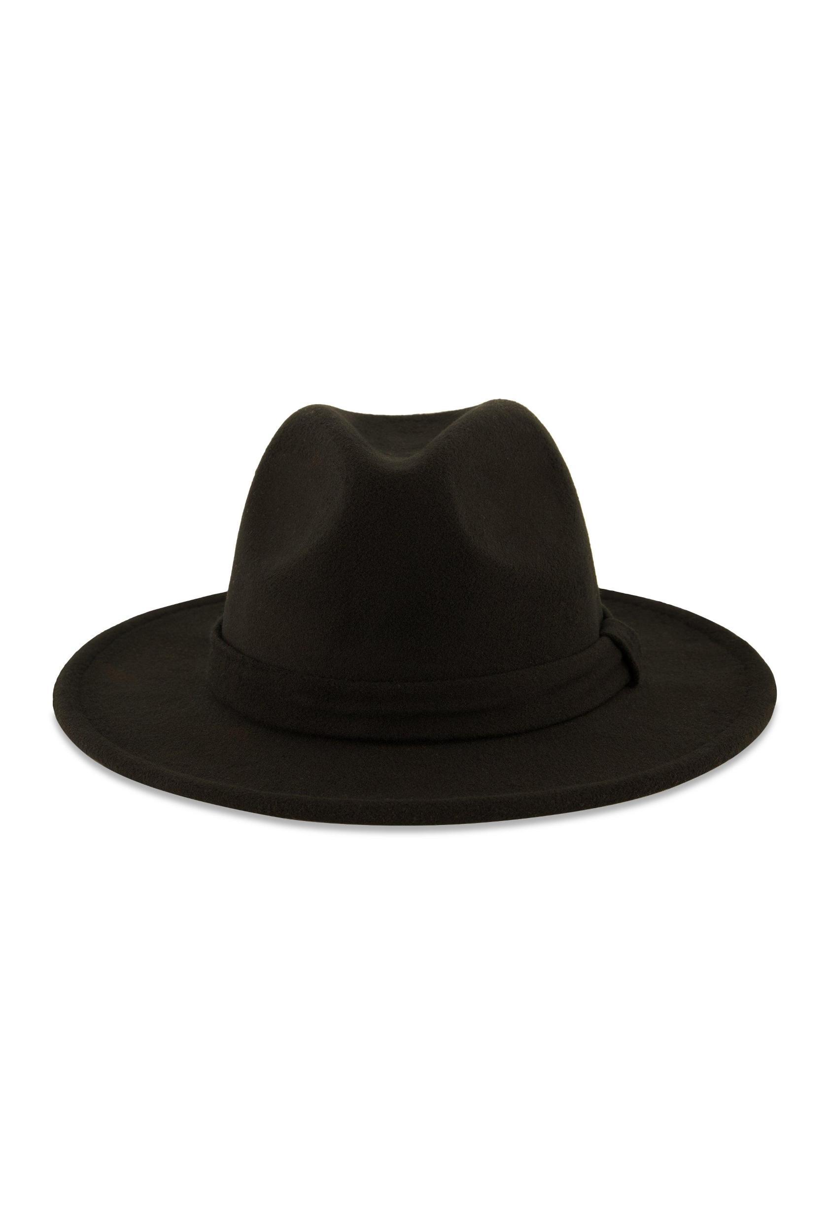 Solid Felt Fedora Female Product Image