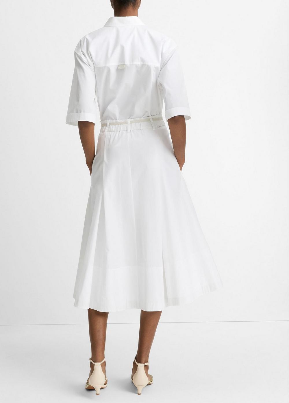Canvas Tape Cotton Skirt Product Image