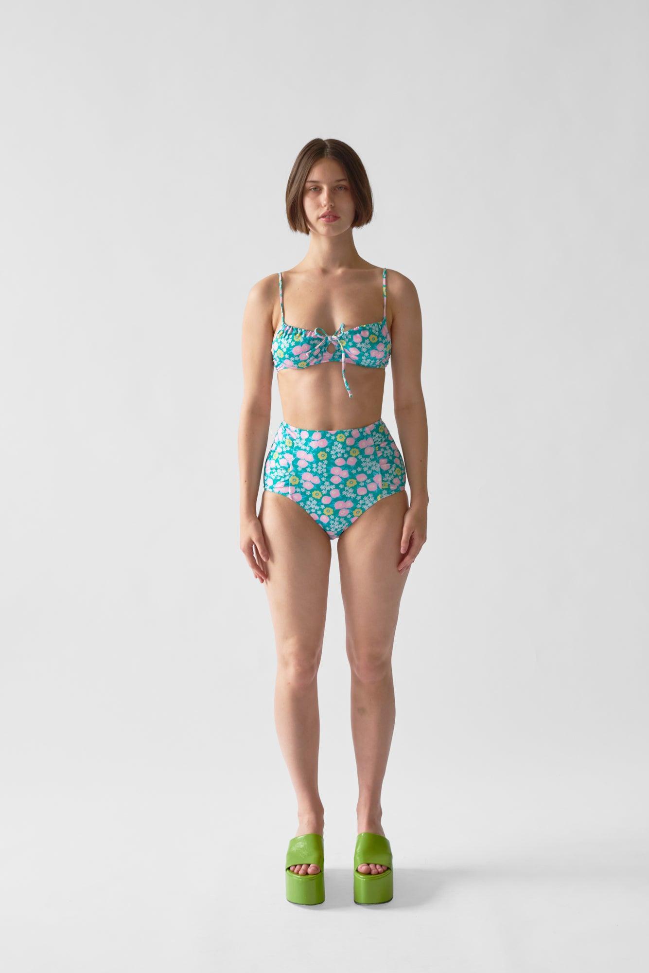 Triangle  Bikini Top - Rosebud Product Image