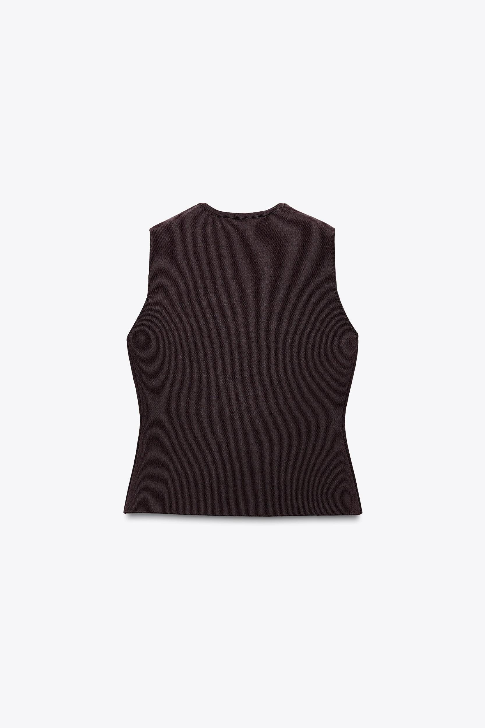 MIXED PLEATED KNIT SKIRT Product Image