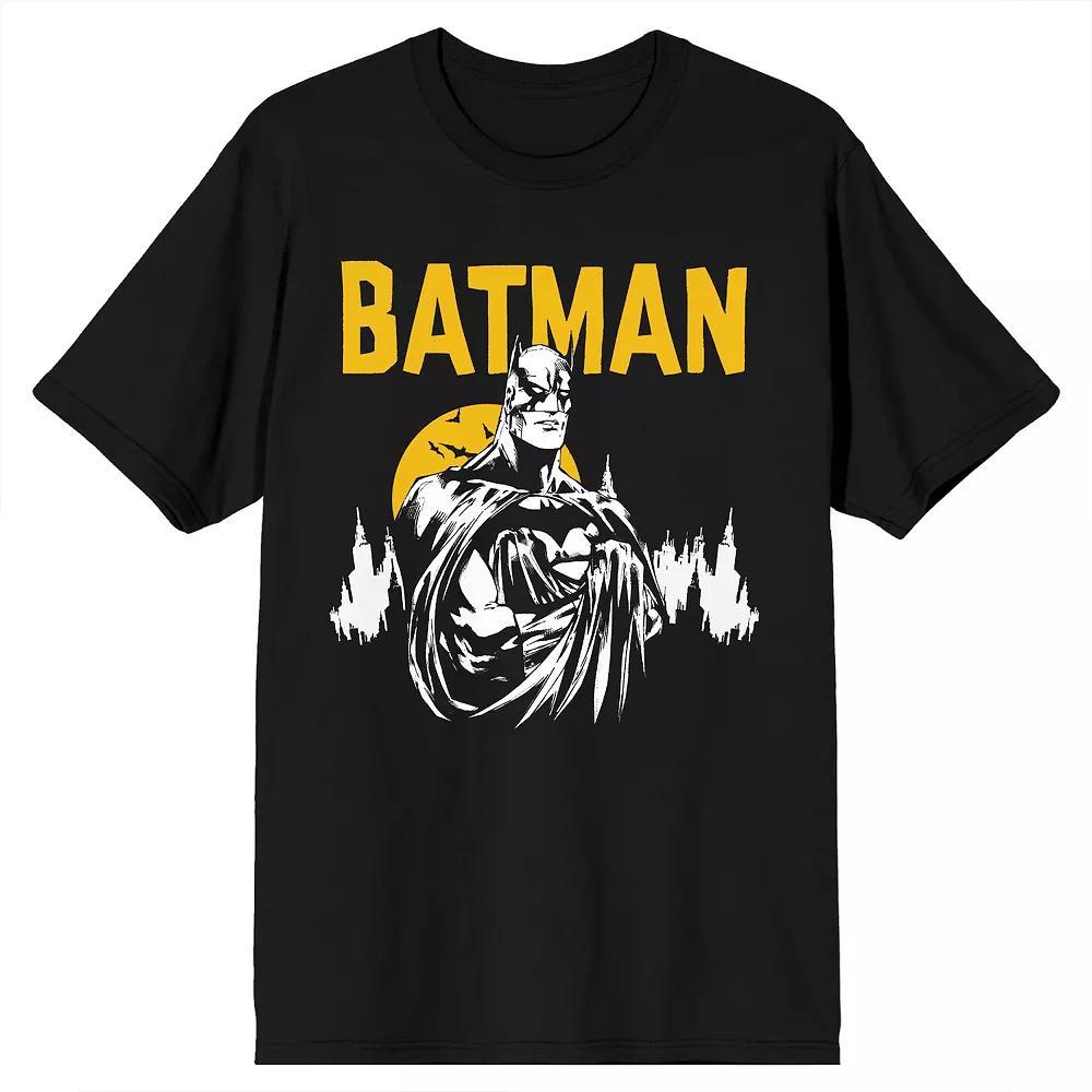 Men's Batman Gothams Protector Tee, Size: Medium, Black Product Image