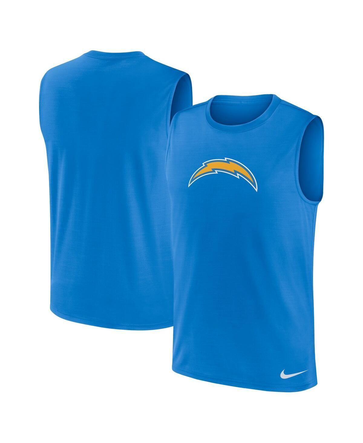 Men's Nike Powder Blue Los Angeles Chargers Blitz Legend Muscle Perform Tank Top, Size: Large, Light Product Image