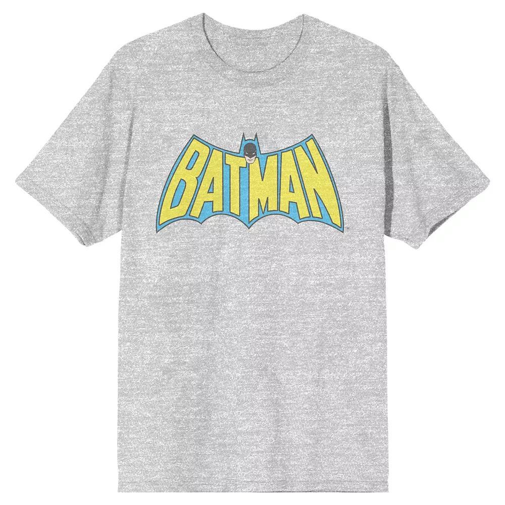 Men's DC Comics Batman Vintage Tee, Size: XL, Grey Product Image