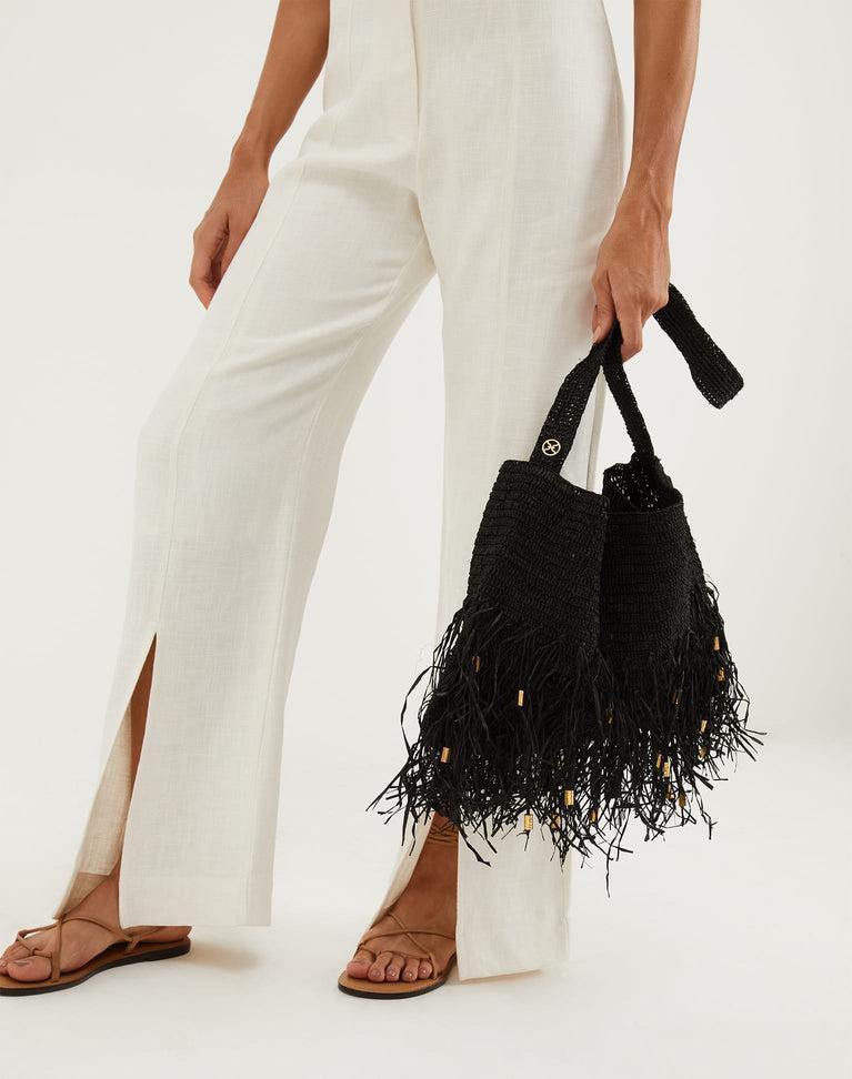 Fringe Bag - Black Product Image