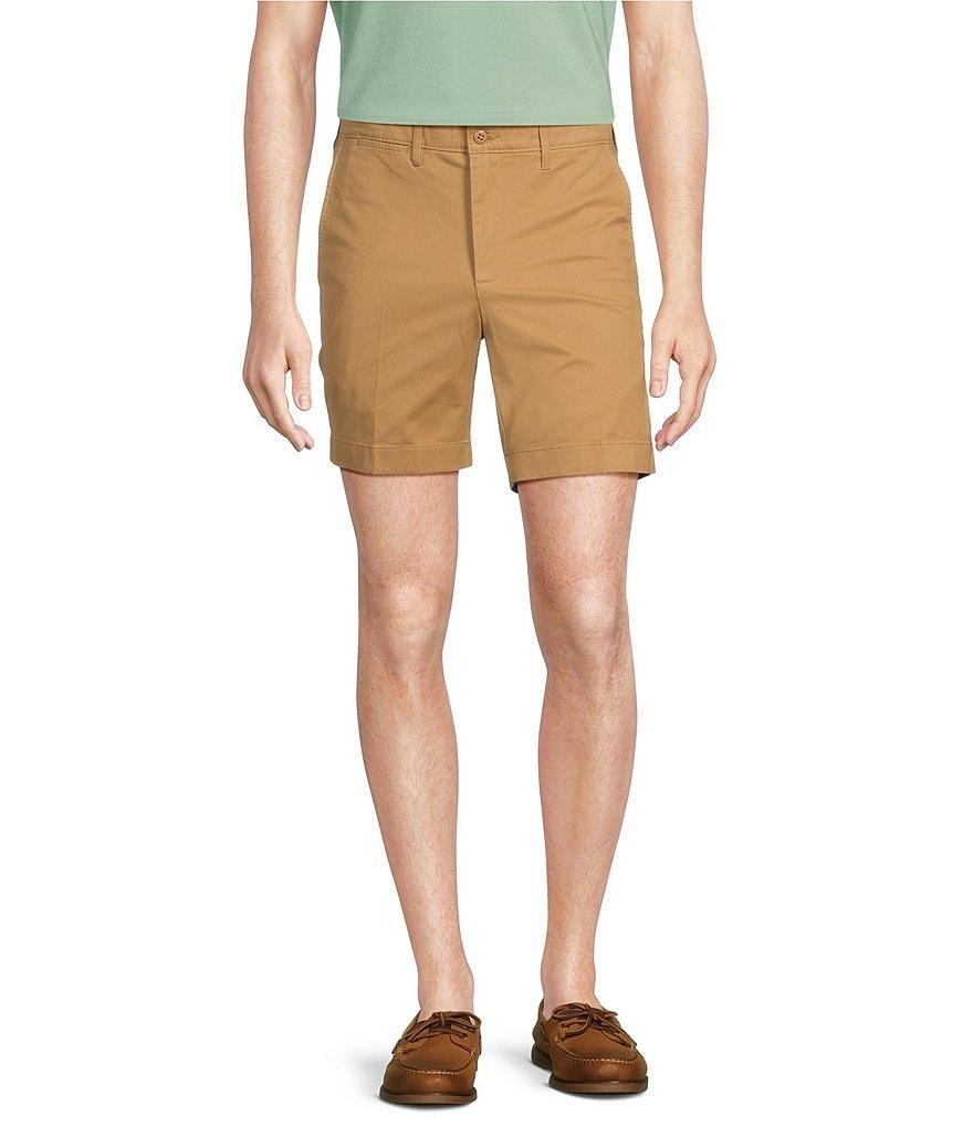 Cremieux Blue Label Soho Tailored Fit Flat Front Comfort Stretch 7#double; Inseam Shorts Product Image