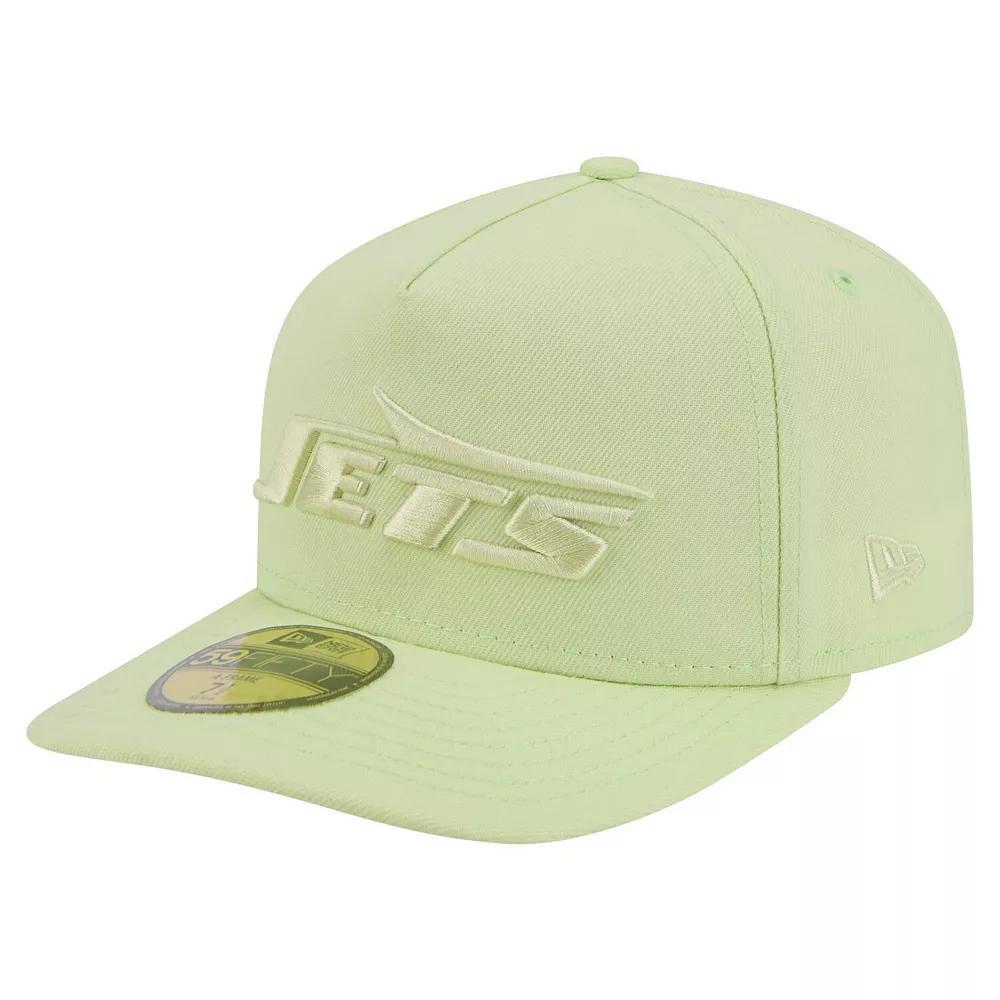 Men's New Era Green New York Jets Color Pack A-Frame 59FIFTY Fitted Hat, Size: 7 Product Image
