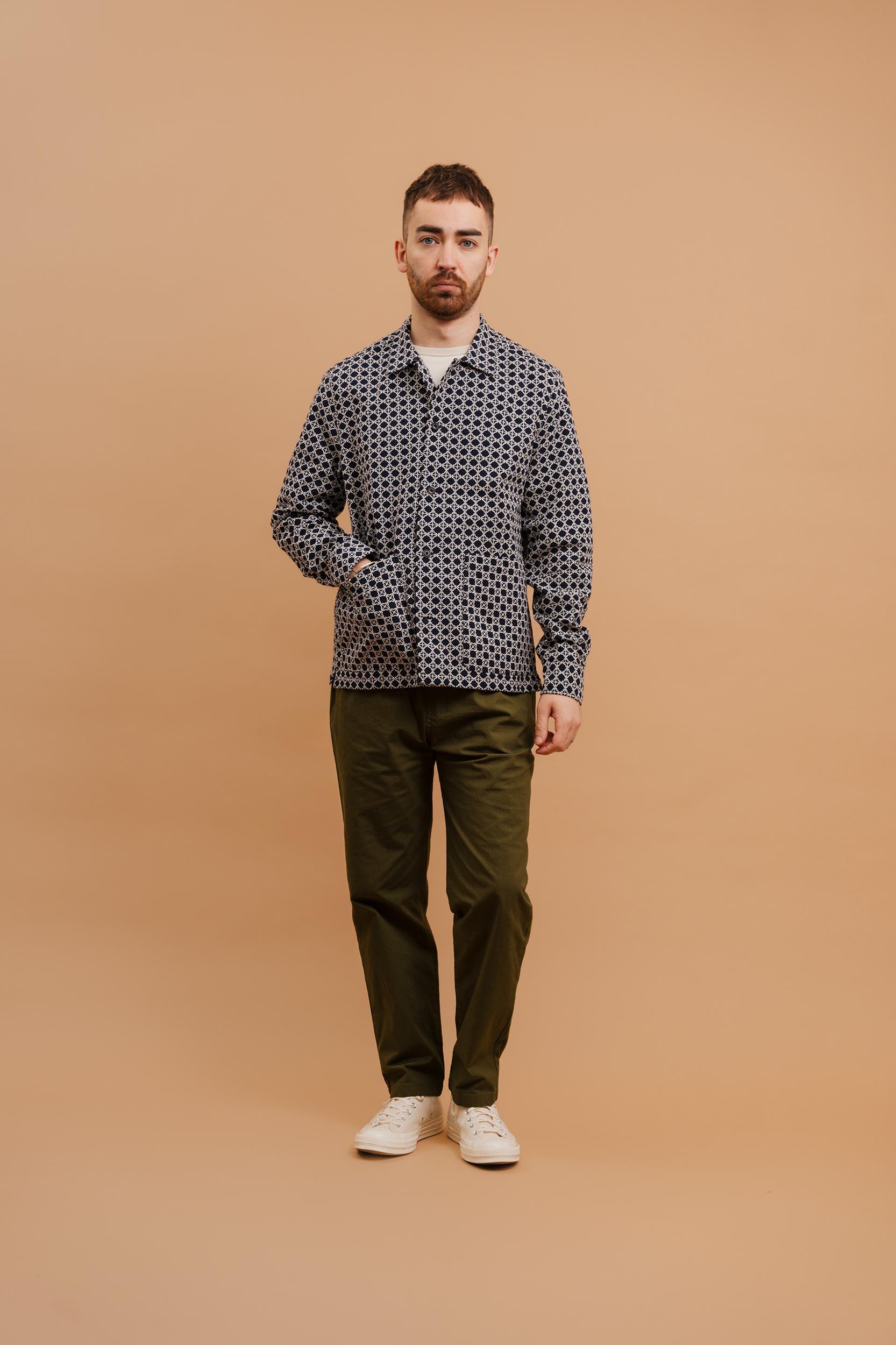 Delos Jacquard Overshirt Product Image
