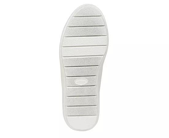 Dr. Scholl's Time Off Go Women's Platform Sneakers, Size: 6, White Product Image