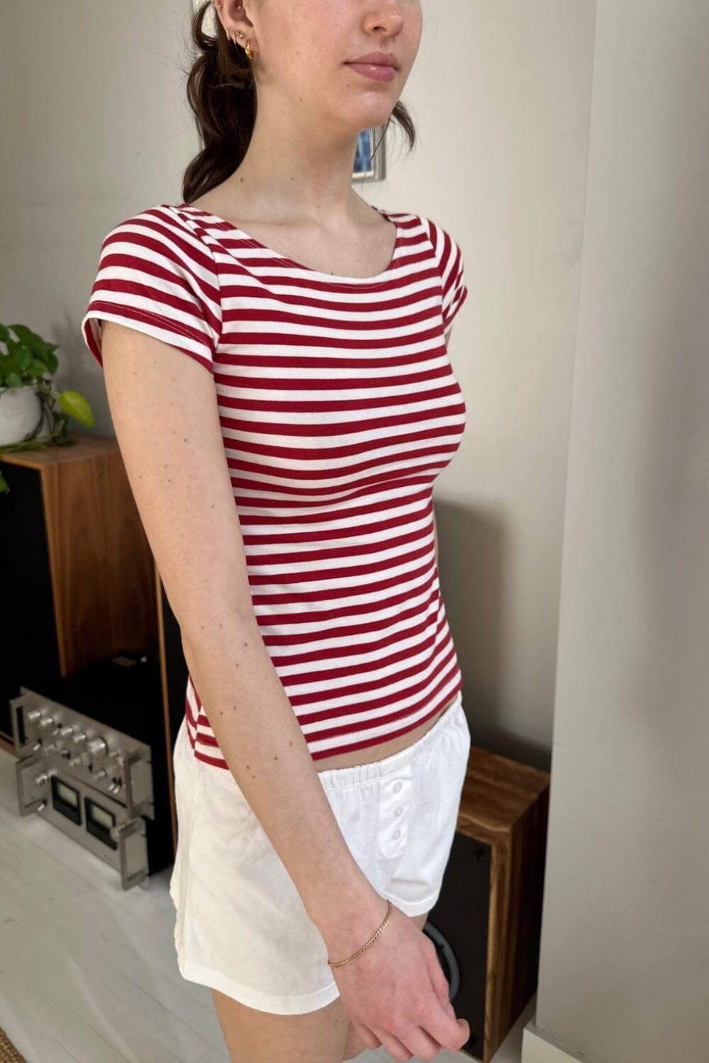 Hailie Striped Top Product Image