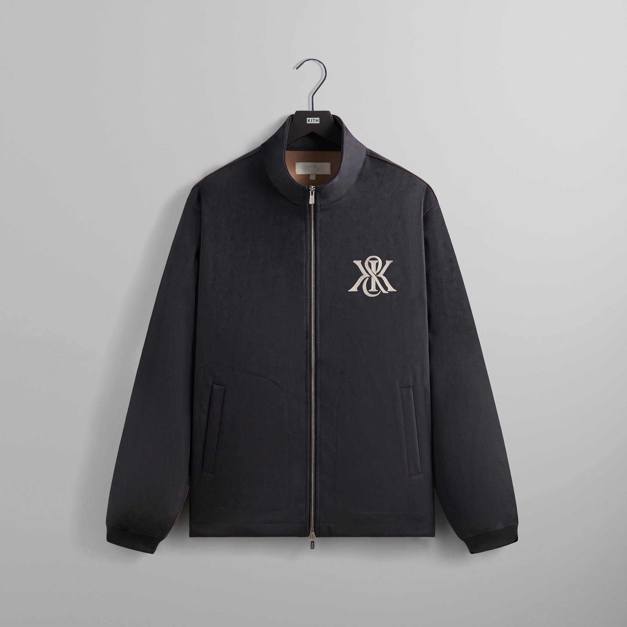 Kith Bonded Microsuede Ali Track Jacket - Nocturnal Male Product Image