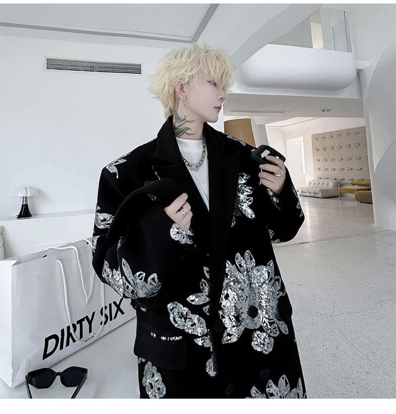 Sequin Midi Coat Product Image