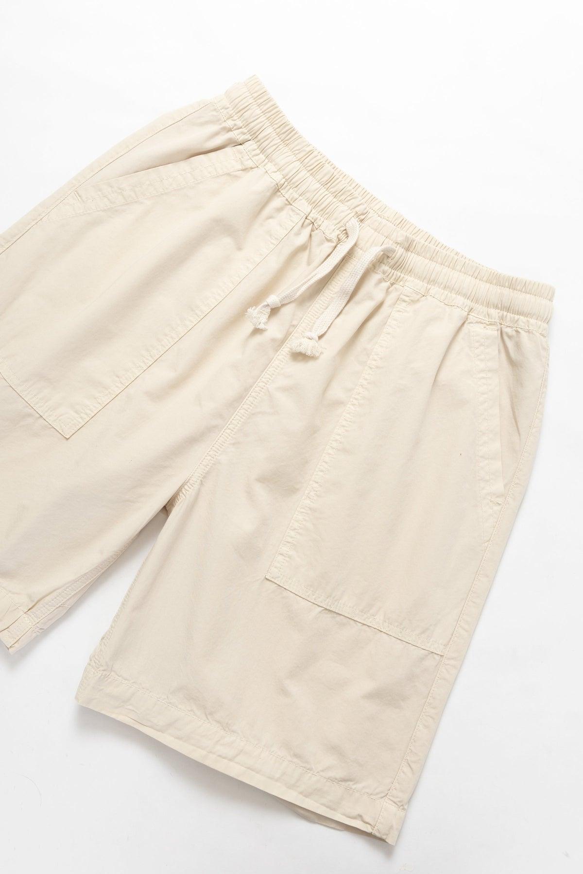 Poplin Chef Shorts - White Oak Product Image
