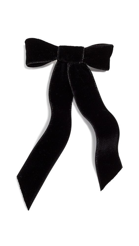 Jennifer Behr Velvet Bow Barrette | Shopbop Product Image