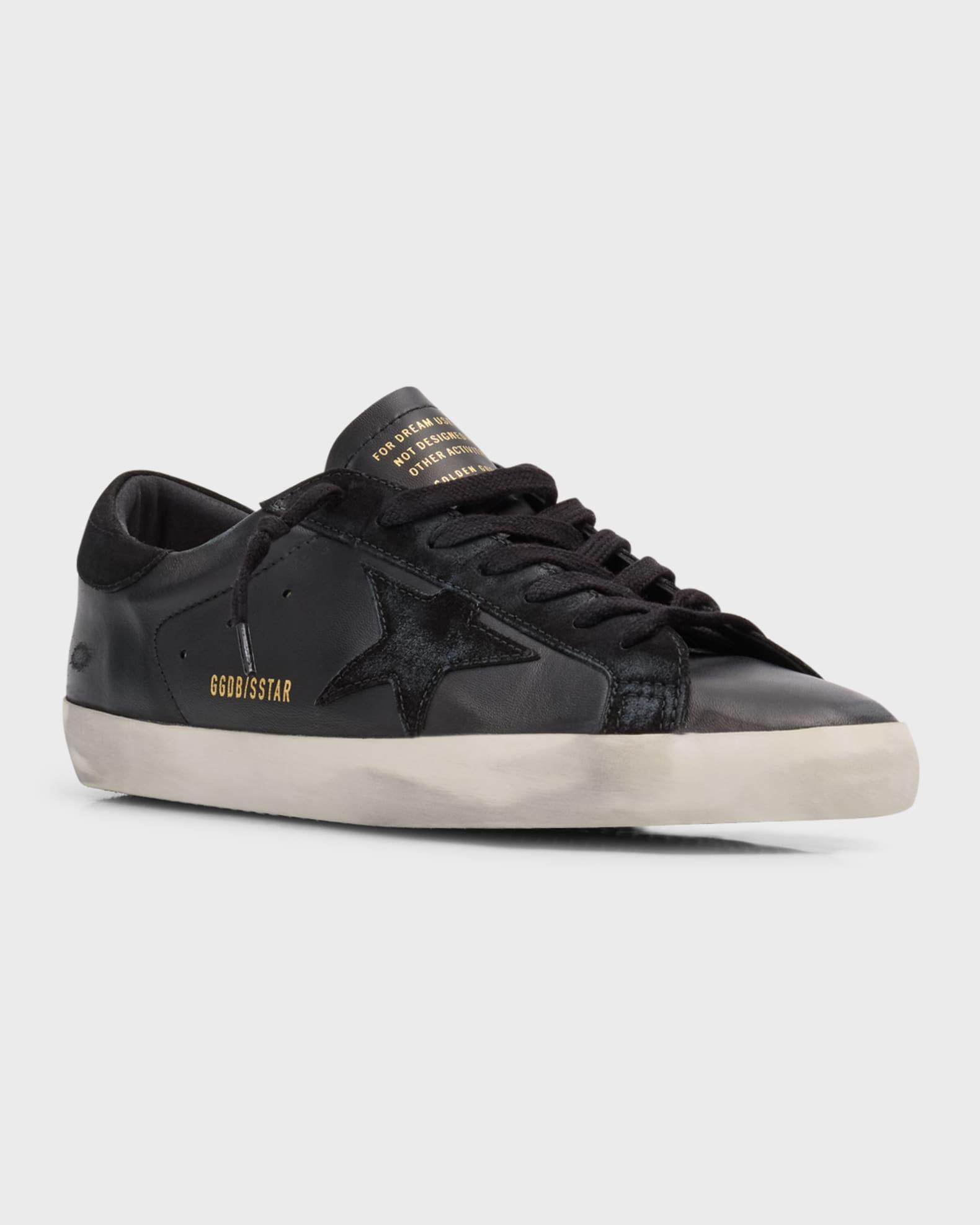 Men's Super-Star Tonal Leather Low-Top Sneakers Product Image