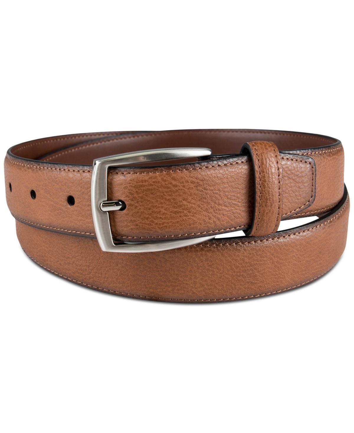Club Room Mens Faux Leather Pebble Grain Stretch Belt, Created for Macys Product Image