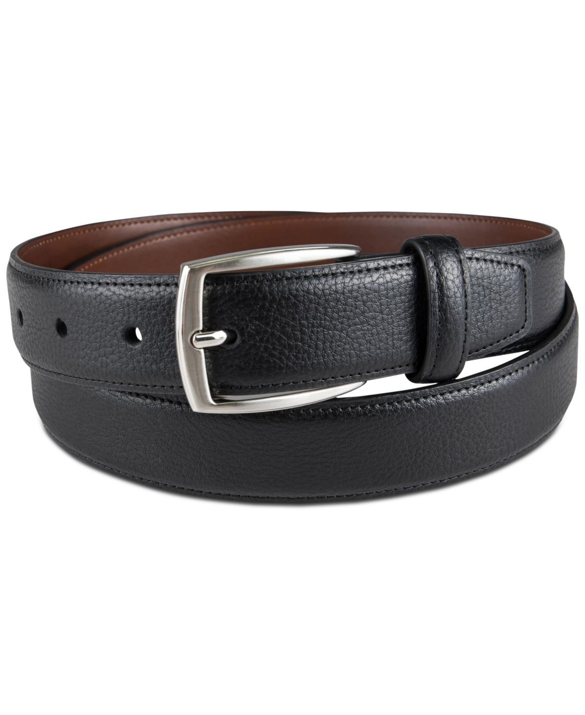 Club Room Mens Faux Leather Pebble Grain Stretch Belt, Created for Macys Product Image
