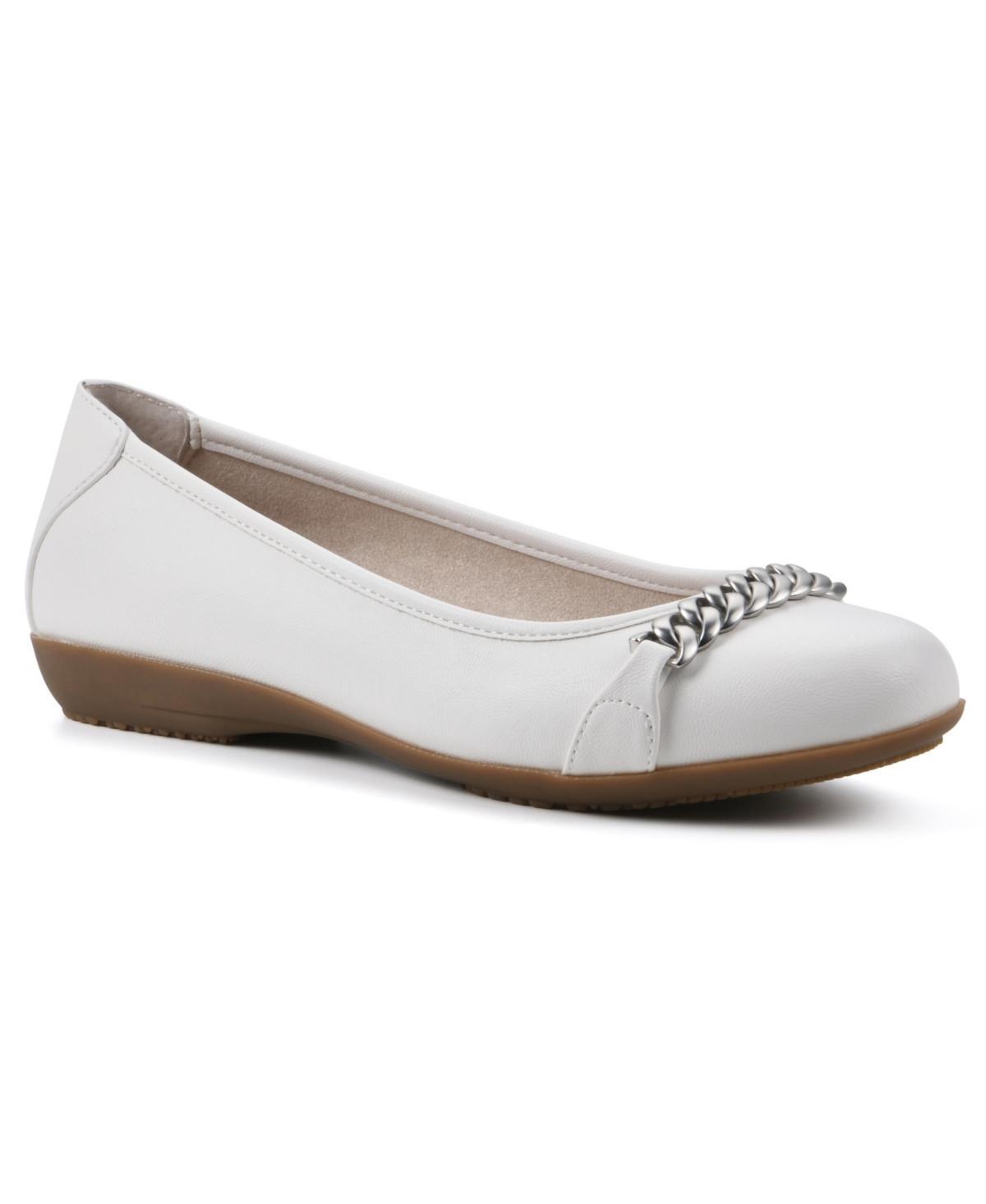 Cliffs by White Mountain Charmed Women's Ballet Flats, Size: 8.5, Smo Product Image