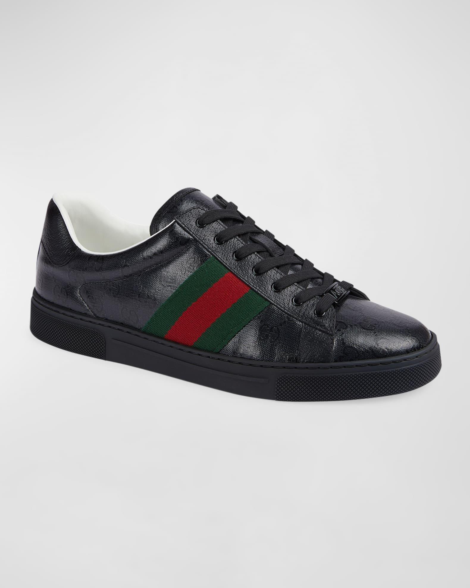 Men's Ace GG Crystal Canvas Sneakers Product Image