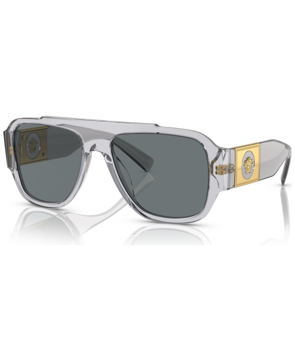 Versace Mens Ve4406 56mm Rectangle Sunglasses Product Image