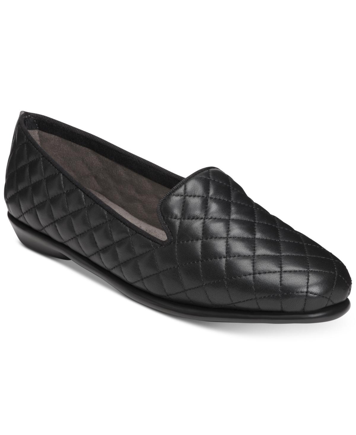 Aerosoles Betunia Womens Quilted Loafers Product Image