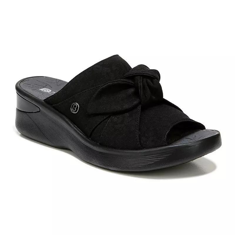 LifeStride Smile Women's Washable Wedge Slide Sandals, Size: 10, Elemental Blue Product Image
