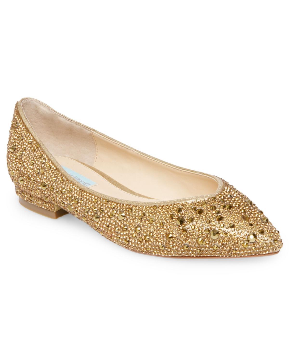 Blue by Betsey Johnson Jude (Pearl) Women's Dress Flat Shoes Product Image