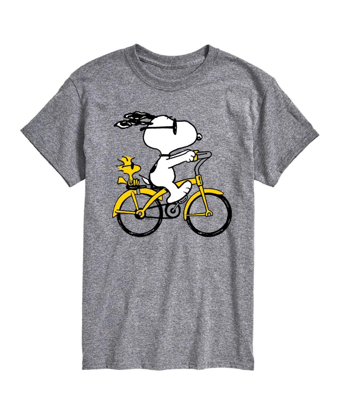 Hybrid Apparel Peanuts Bike Mens Short Sleeve Tee Product Image