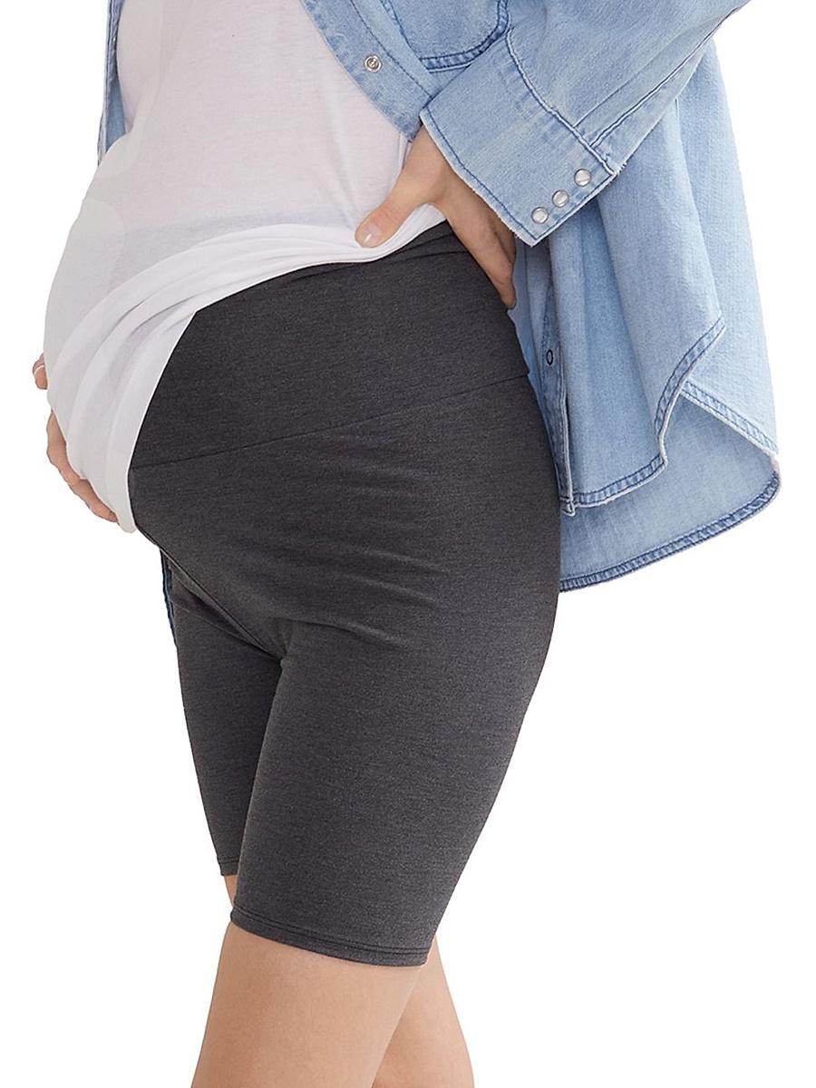 Womens The Ultimate Maternity Over The Bump Bike Shorts Product Image