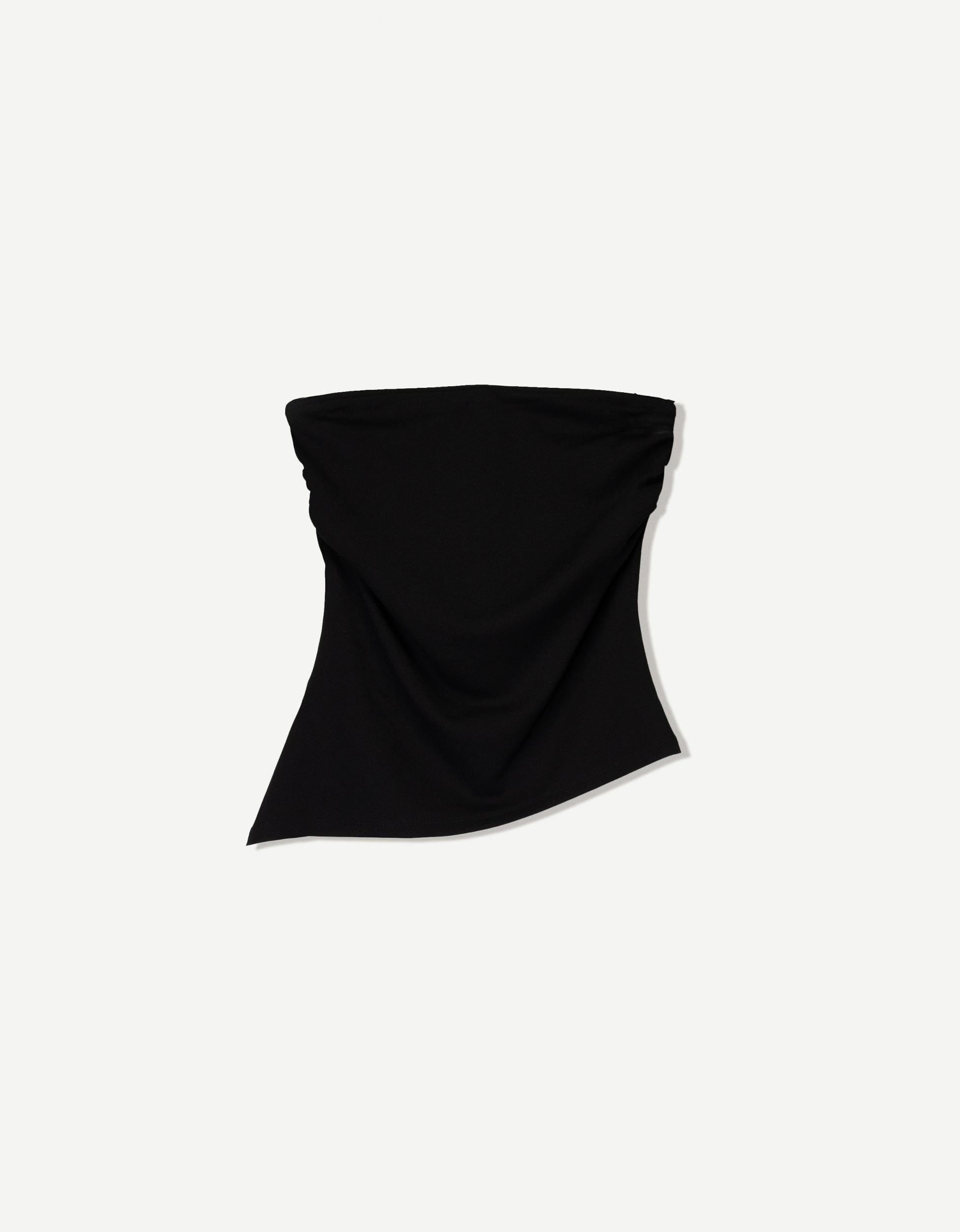 Bandeau top with gathered detail Product Image