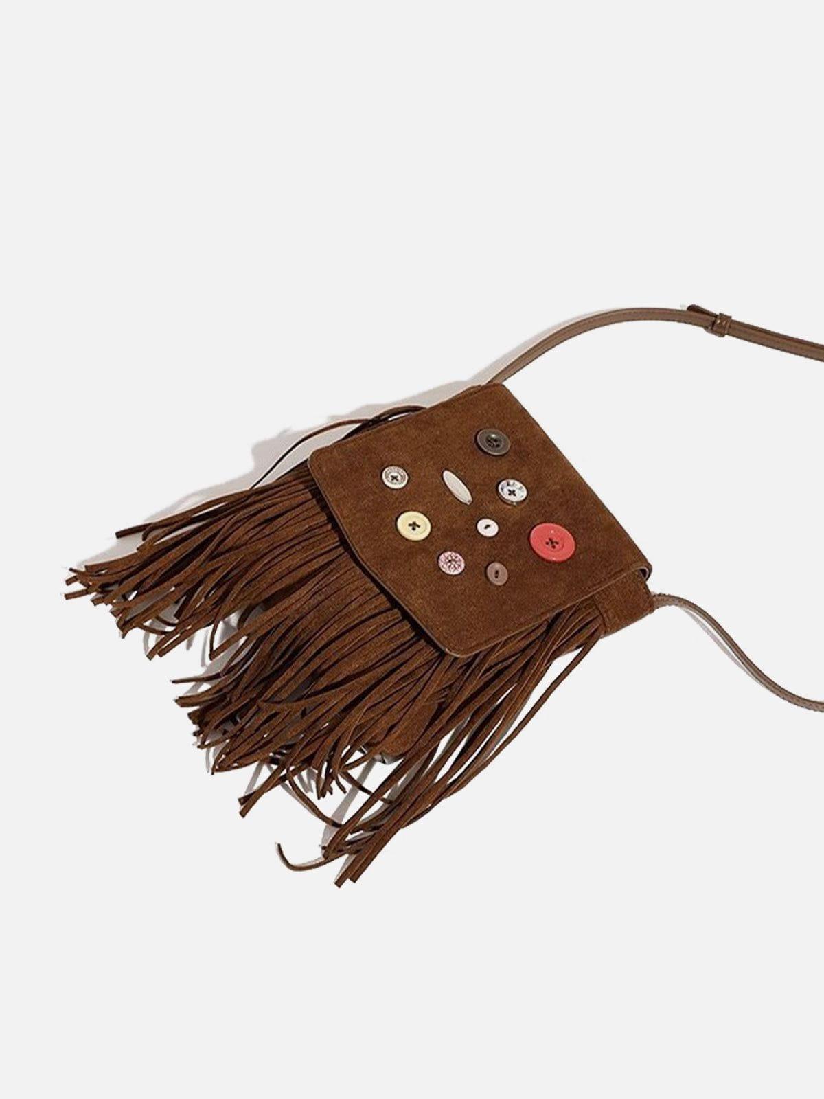 Suede Tassel Bag Product Image