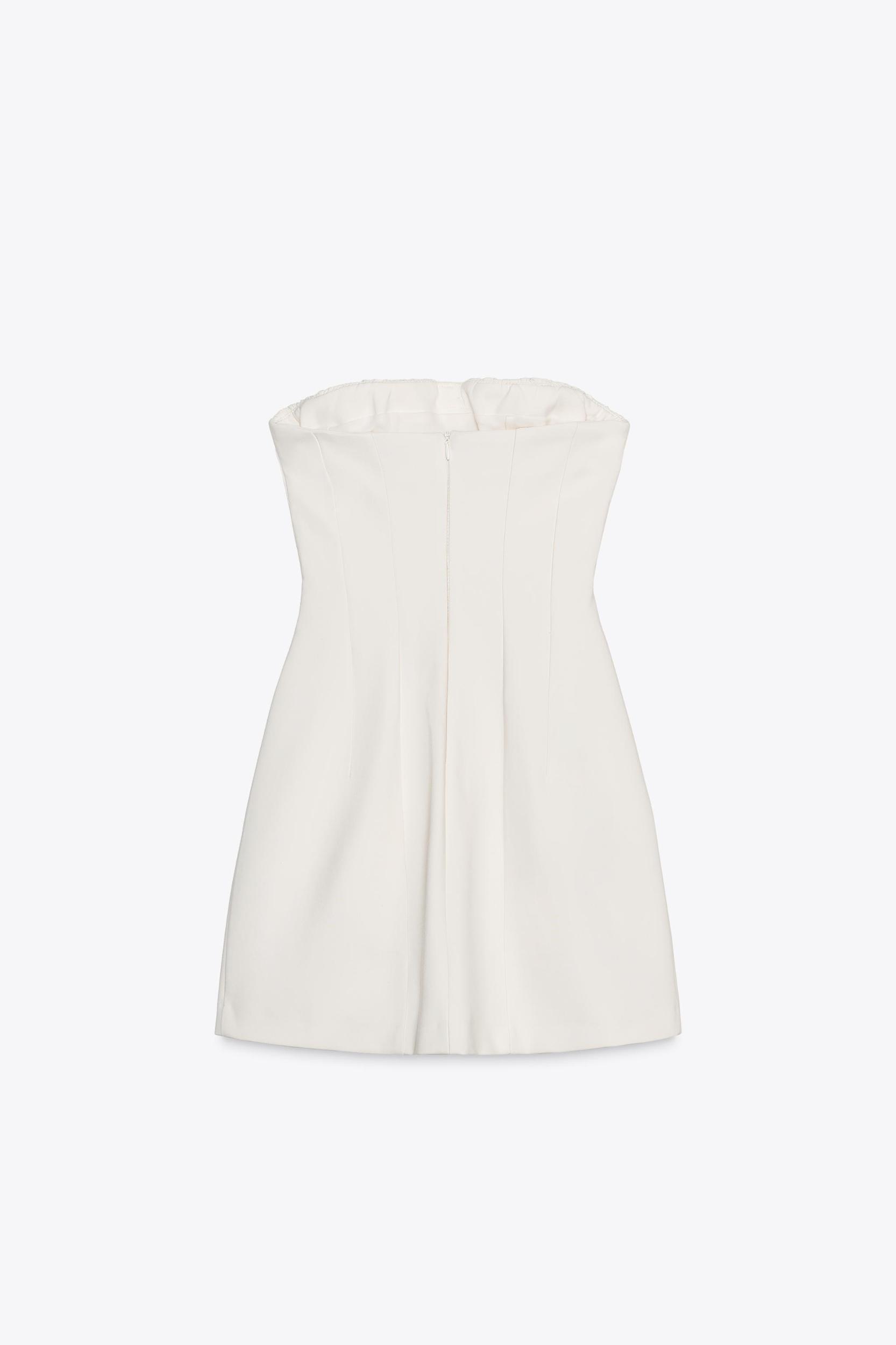 BOW BUSTIER DRESS Product Image