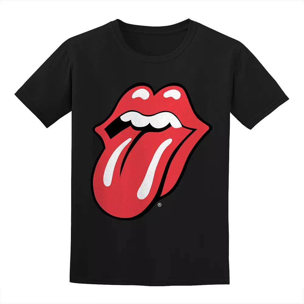 Men's Rolling Stones Tongue Tee, Size: XL, Black Product Image