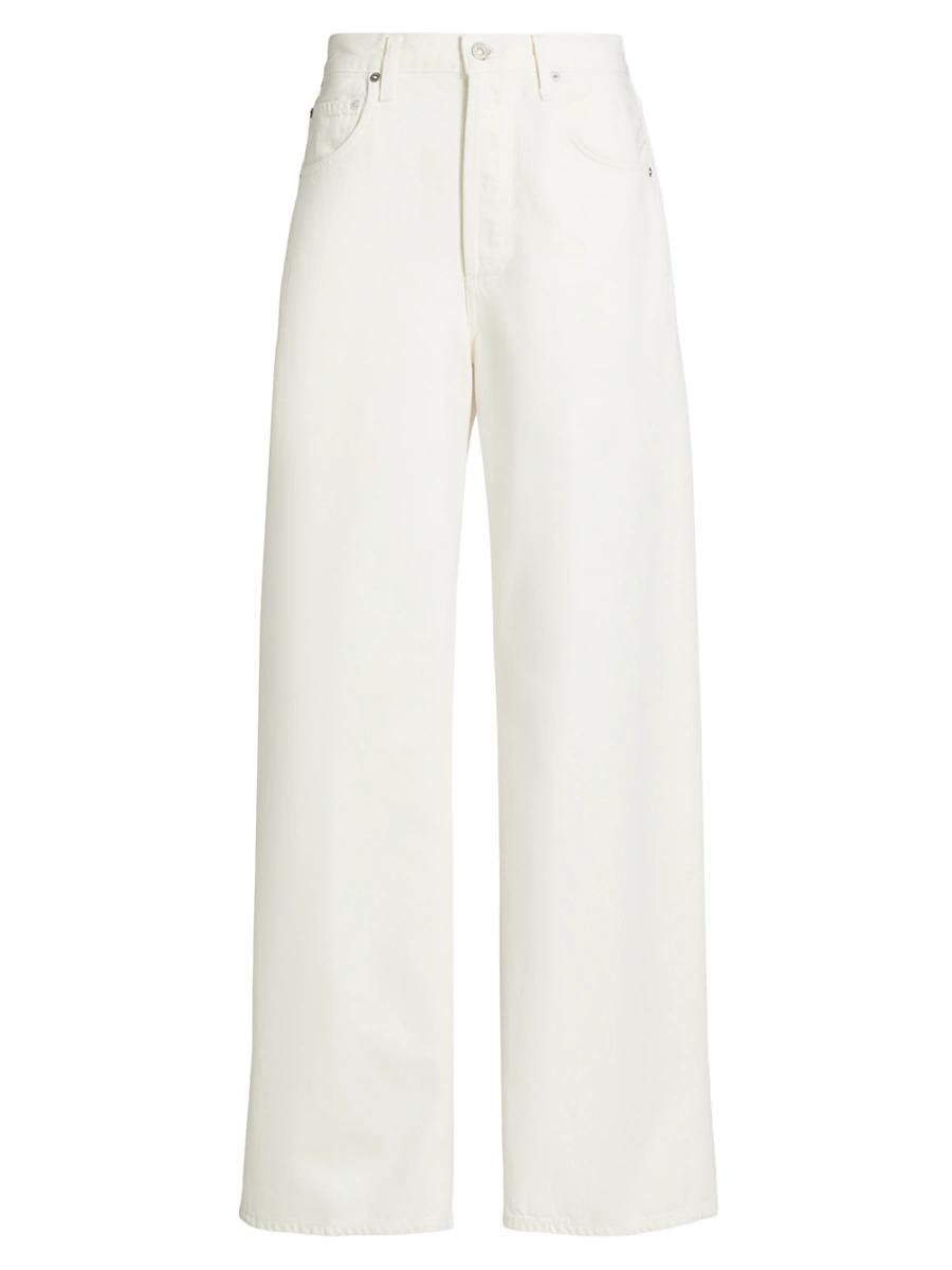 Womens Ayla Baggy High-Rise Jeans Product Image