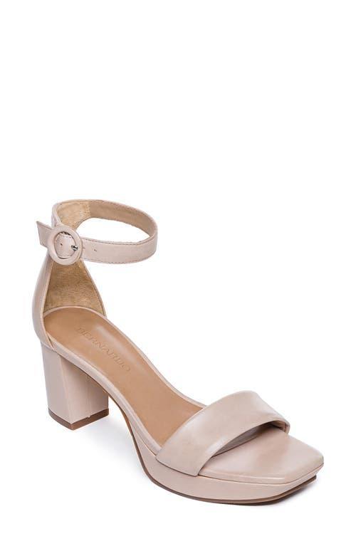 Womens Carla Leather Platform Sandals Product Image