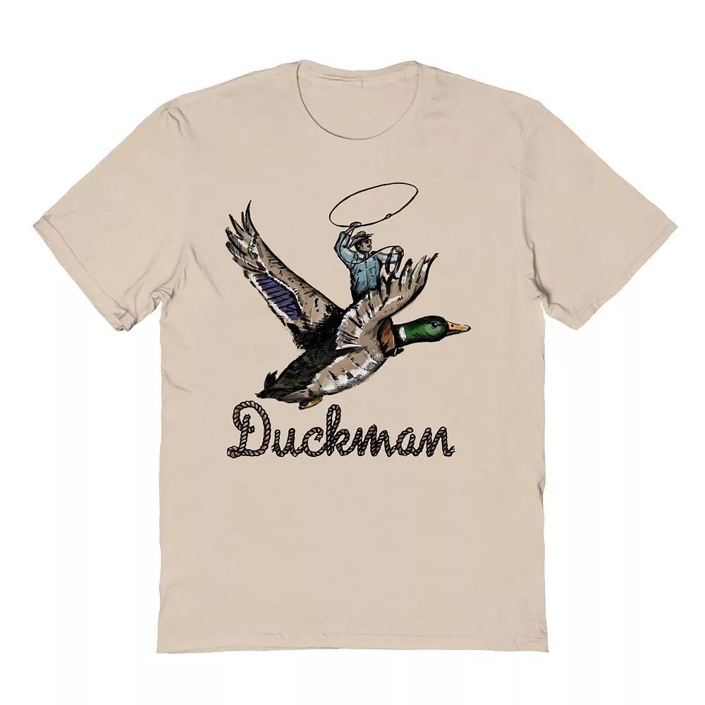Adult Riley Green Duckman Graphic Graphic Tee, Men's, Size: XXL, Sport Gray Product Image